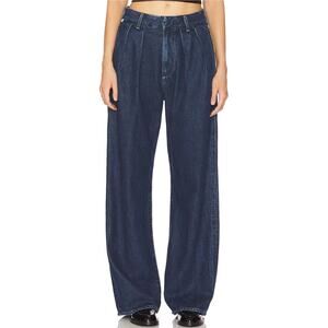 Citizens of Humanity Petra Pleated Wide Leg Jeans in Eden  Size 23